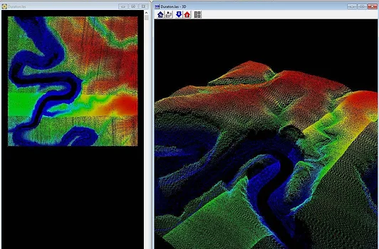Modelos digitales de terreno realizados mediante datos LIDAR